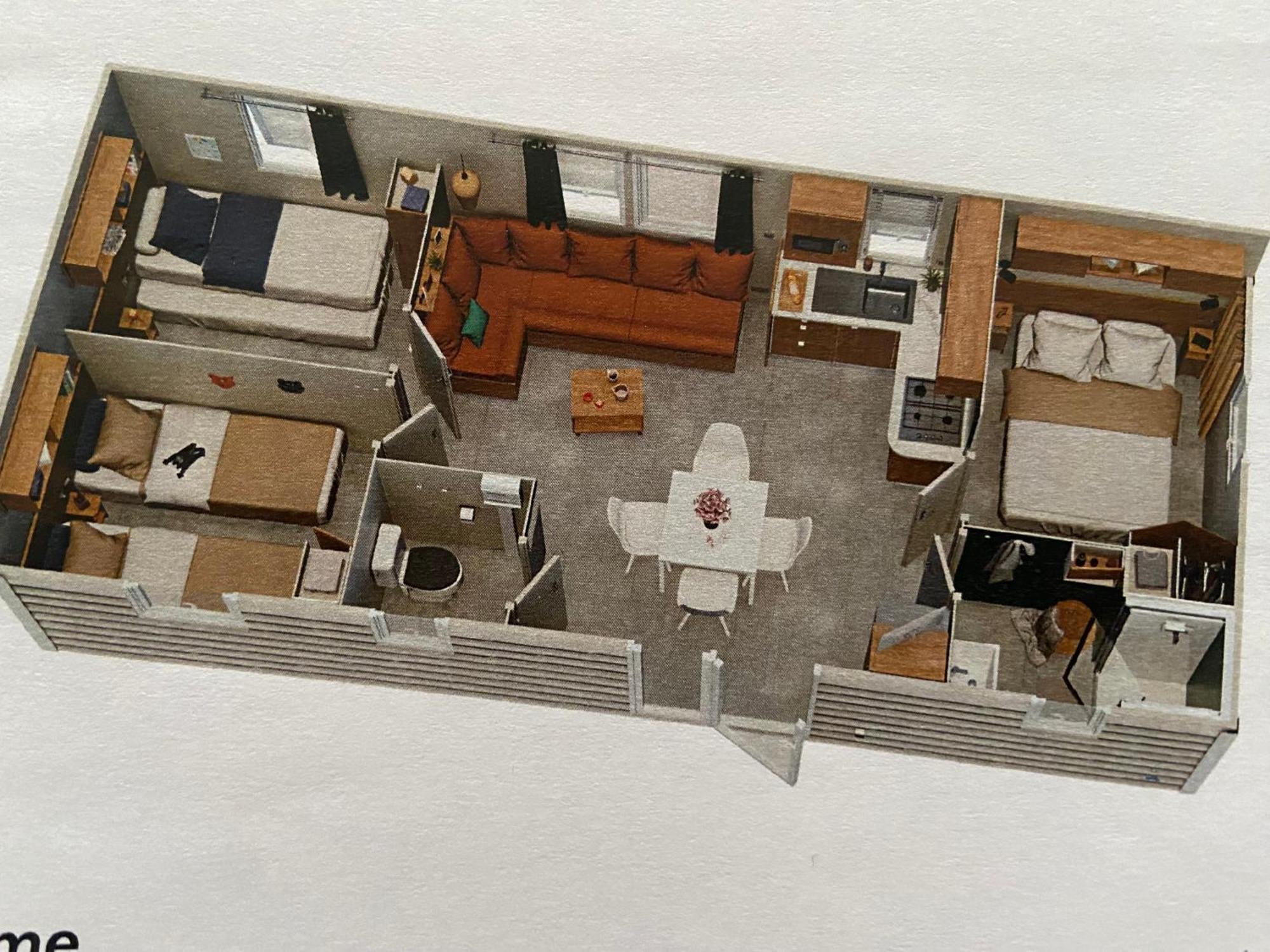Mobilhome 6-8 Personnes Clim Saint-Jean-de-Monts Zewnętrze zdjęcie